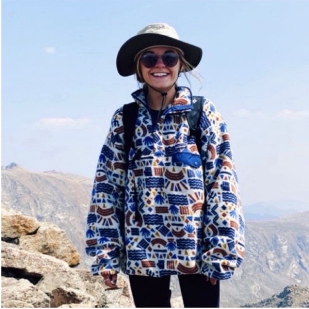 Patagonia Protected Peaks Fleece Multi Big Oatmeal
White Aztec Southwestern